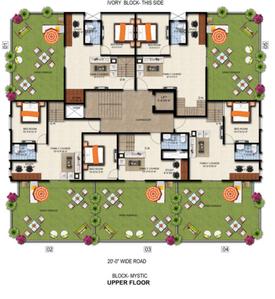 Project Image of 1020.0 - 2000.0 Sq.ft 2 BHK Apartment for buy in Pearl Vista