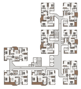 Project Image of 1161.0 - 1467.0 Sq.ft 3 BHK Apartment for buy in Mana Verdant Terraces