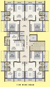 Project Image of 151.88 - 789.75 Sq.ft 1 RK Apartment for buy in Hezal Om Shiv Sai