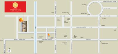 Project Image of 1750.0 - 2050.0 Sq.ft 3 BHK Apartment for buy in Skyseven Synnove Palladium