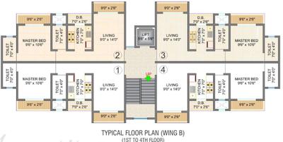 Project Image of 505 Sq.ft 1 BHK Apartment / Flat for sale in Mira Road East for Rs. 7200000