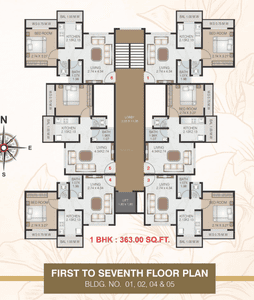 Project Image of 363.0 - 535.0 Sq.ft 1 BHK Apartment for buy in A R Shelar Ashok Vatika