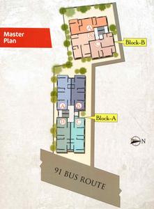 Project Image of 800.0 - 816.0 Sq.ft 2 BHK Apartment for buy in GM Meena Srishti
