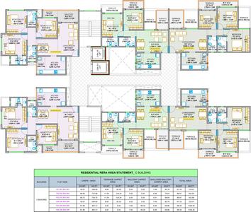 Project Image of 718.0 - 1036.0 Sq.ft 2 BHK Apartment for buy in Shree Signature Park C And D Building