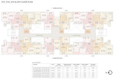 Project Image of 687.0 - 794.0 Sq.ft 2 BHK Apartment for buy in Basil Basil Chandrakant