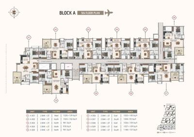 Project Image of 978.0 - 1325.0 Sq.ft 2 BHK Apartment for buy in DAC Aeropolis