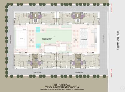 Project Image of 1451.51 - 2006.39 Sq.ft 3 BHK Apartment for buy in Aarohan