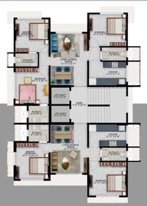 Project Image of 551.97 - 630.0 Sq.ft 2 BHK Apartment for buy in Hirani Mary Villa