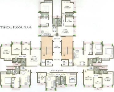 Project Image of 401.0 - 712.0 Sq.ft 1 BHK Apartment for buy in Vedant Ambar