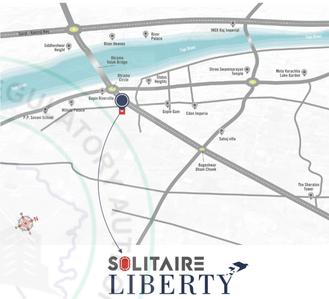 Project Image of 1434.4 - 1627.72 Sq.ft 4 BHK Apartment for buy in Omkar Solitaire Liberty