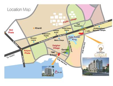 Project Image of 500 Sq.ft 1 BHK Apartment / Flat for sale in Khidkali for Rs. 3800000