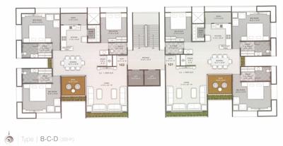 Project Image of 2695.0 - 3420.0 Sq.ft 3 BHK Apartment for buy in Galaxy Aventura