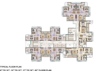 Project Image of 786.0 - 1719.0 Sq.ft 2 BHK Apartment for buy in Codename Eden Garden