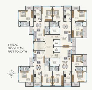 Project Image of 1050.0 - 1350.0 Sq.ft 2 BHK Apartment for buy in Shalwak Sai
