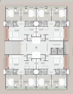 Project Image of 837.22 - 850.99 Sq.ft 2 BHK Apartment for buy in Param Skywalk