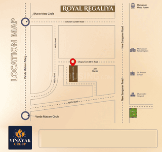 Project Image of 1493.24 - 2031.9 Sq.ft 3 BHK Apartment for buy in Vinayak Royal Regaliya