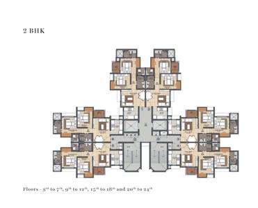 Project Image of 900 Sq.ft 3 BHK Apartment / Flat for sale in Dombivli East for Rs. 8800000