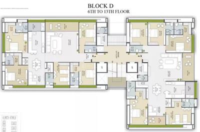 Project Image of 2153.24 - 3112.58 Sq.ft 4 BHK Apartment for buy in Shreepad Park Arena