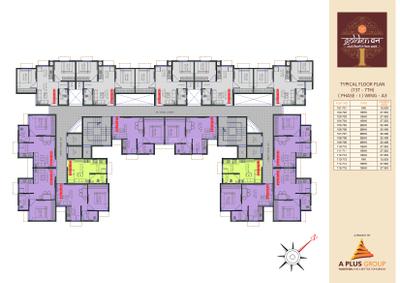 Project Image of 168.0 - 342.0 Sq.ft 1 RK Apartment for buy in A Plus Golden Van Wing A1 To A5