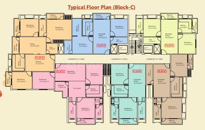 Project Image of 825.0 - 1490.0 Sq.ft 2 BHK Apartment for buy in M Tech Aziz Shakeela Tower