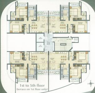 Project Image of 1040.0 - 1465.0 Sq.ft 2 BHK Apartment for buy in Sanghvi Heights