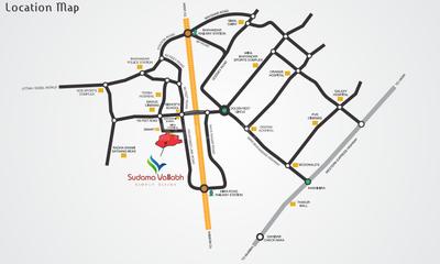 Project Image of 467.0 - 1605.56 Sq.ft 1 BHK Apartment for buy in Sudama Vallabh Wing A B C