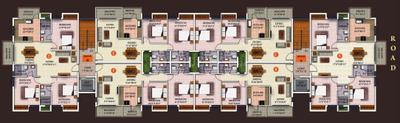 Project Image of 1050.0 - 1425.0 Sq.ft 2 BHK Apartment for buy in Trisquare Grand