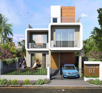 Shrachi Magnolia II Renaissance Elevation 1