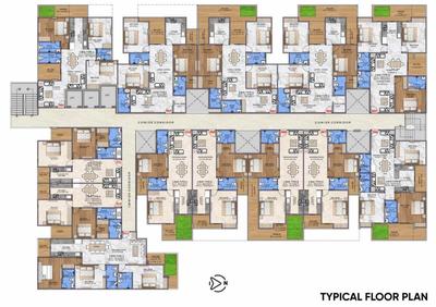 Project Image of 698.0 - 1605.0 Sq.ft 2 BHK Apartment for buy in Sankalp The Index
