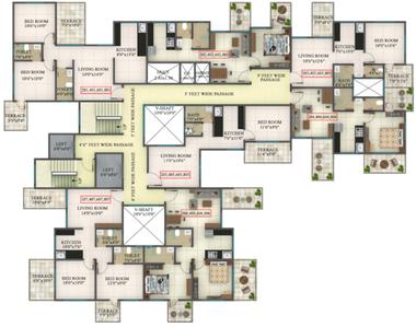 Project Image of 0.0 - 473.61 Sq.ft 1 BHK Apartment for buy in Geet Govind Muktai Aangan Phase IX