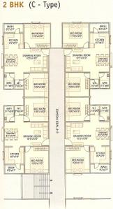 Project Image of 750.0 - 850.0 Sq.ft 1 BHK Apartment for buy in Gokul Galaxy