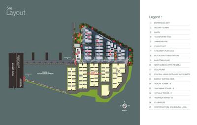 Project Image of 1041.0 - 1938.0 Sq.ft 2 BHK Apartment for buy in Vijay RVs Sai Vanamali