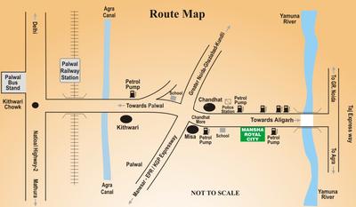 Mansha Royal City Images for Location Plan of Mansha Royal City 1