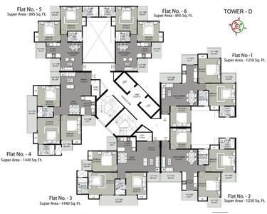Project Image of 895.0 - 1650.0 Sq.ft 2 BHK Apartment for buy in Sethi Max Royal