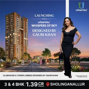 Project Image of 1590.0 - 2146.0 Sq.ft 3 BHK Apartment for buy in Urbanrise Whispers Of Sky