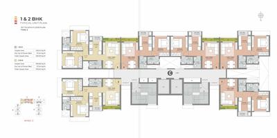 Project Image of 402.14 - 585.66 Sq.ft 1 BHK Apartment for buy in Bachraj Legend Wing ABC