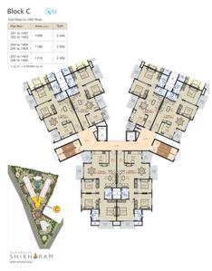 Project Image of 1209 Sq.ft 2 BHK Apartment / Flat for sale in K R Puram for Rs. 12300000