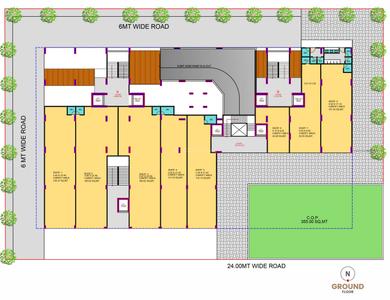 Project Image of 1800 Sq.ft 2 BHK Apartment / Flat for sale in Kudasan for Rs. 8000000