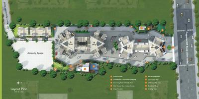 Project Image of 0.0 - 922.68 Sq.ft 3 BHK Apartment for buy in Sharada Paritosh D