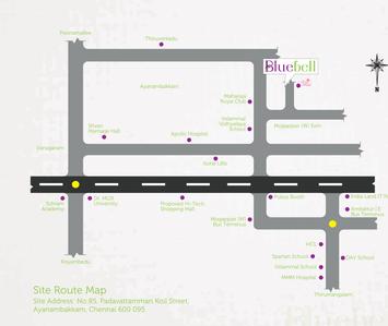 Project Image of 743.0 - 897.0 Sq.ft 2 BHK Apartment for buy in GP Blue Bell