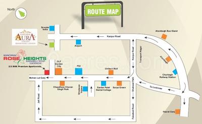Project Image of 1150.0 - 1625.0 Sq.ft 2 BHK Apartment for buy in Kanchhal Rose Heights