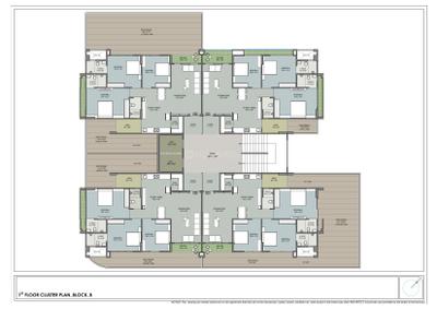 Project Image of 911.81 - 987.8 Sq.ft 3 BHK Apartment for buy in Saffron Flora