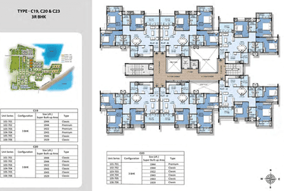 Project Image of 611.0 - 2712.0 Sq.ft 1 BHK Apartment for buy in Puravankara Windermere