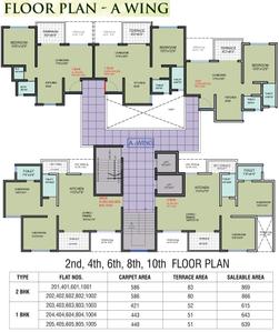 Project Image of 421.0 - 639.0 Sq.ft 1 BHK Apartment for buy in Landstar Shanti Niketan