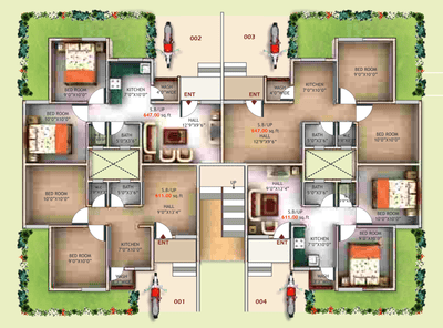 Project Image of 321.0 - 993.0 Sq.ft 1 RK Serviced Apartment for buy in Raju Kunawars My Town