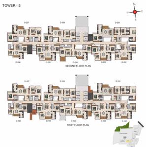 Project Image of 1162.0 - 1679.0 Sq.ft 2 BHK Apartment for buy in Casagrand Sun City