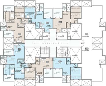 Project Image of 375.0 - 766.0 Sq.ft 1 BHK Apartment for buy in Aksha Swapnlok Phase I