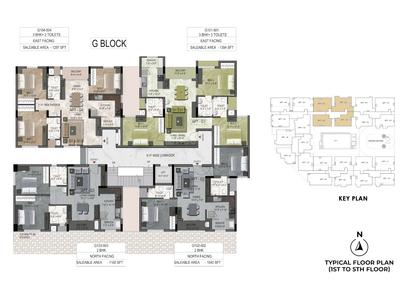 Project Image of 977.0 - 1420.0 Sq.ft 2 BHK Apartment for buy in LML Luxe One