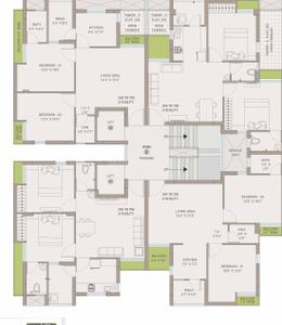 Project Image of 513.33 - 591.91 Sq.ft 2 BHK Apartment for buy in Suyash Surbhi Possible Phase 1
