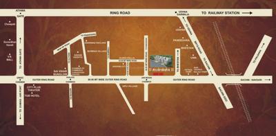 Shaileshkumar Rudraksha Residency Location Plan 1